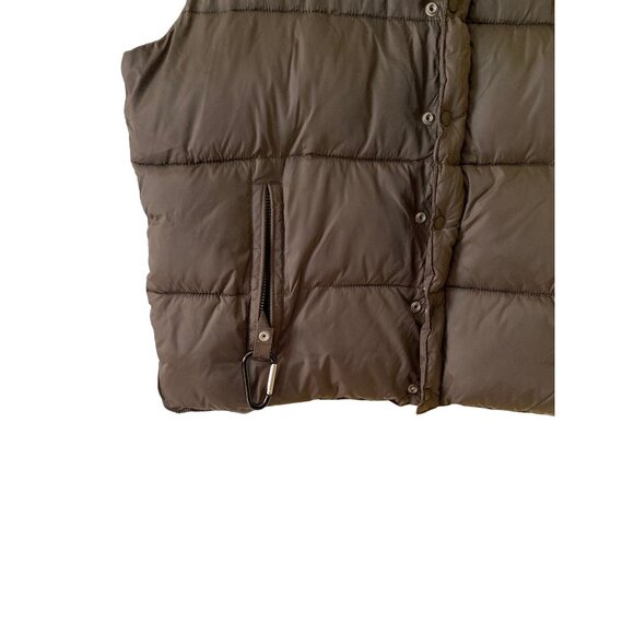 Vintage Old Navy Thick Gray Puffer Vest sz xxl - Picture 4 of 6
